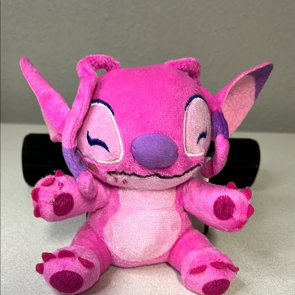 Disney Other - Disney Pink stitch Stuffed Animal Plush